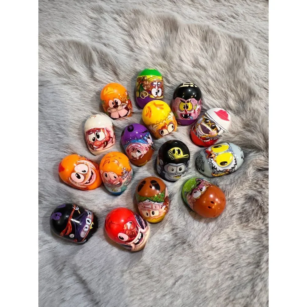 Vintage Mighty Beanz Collection Lot‎ of 15 Character Beans Collectible Toys